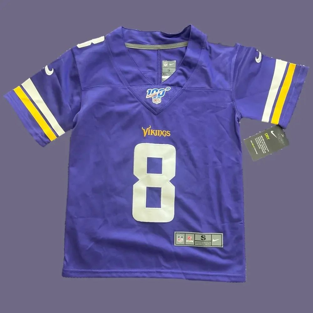 Kirk Cousins Minnesota Vikings New (NWT) Nike Football Jersey